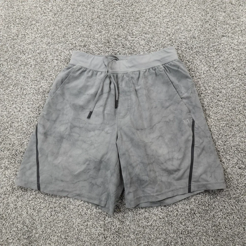 VRST Shorts Mens S Gray‎ Drawstring Performance Lined Athletic Gym Running Train